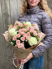 Букет цветов из:  Розы в Паниках