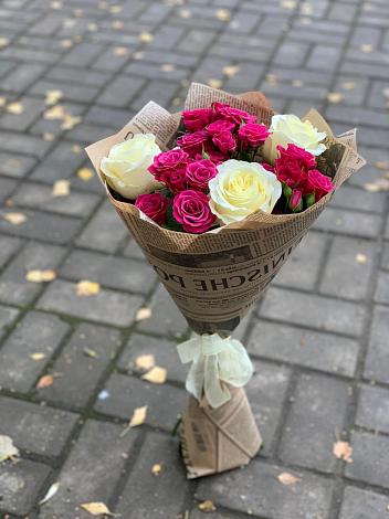 Букет цветов из: Розы в Паниках
